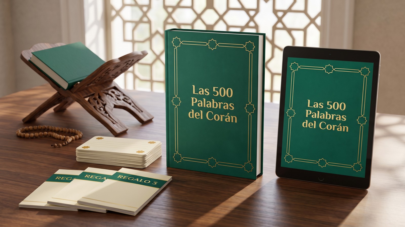 Las 500 Palabras del Corán: el libro con los tres regalos